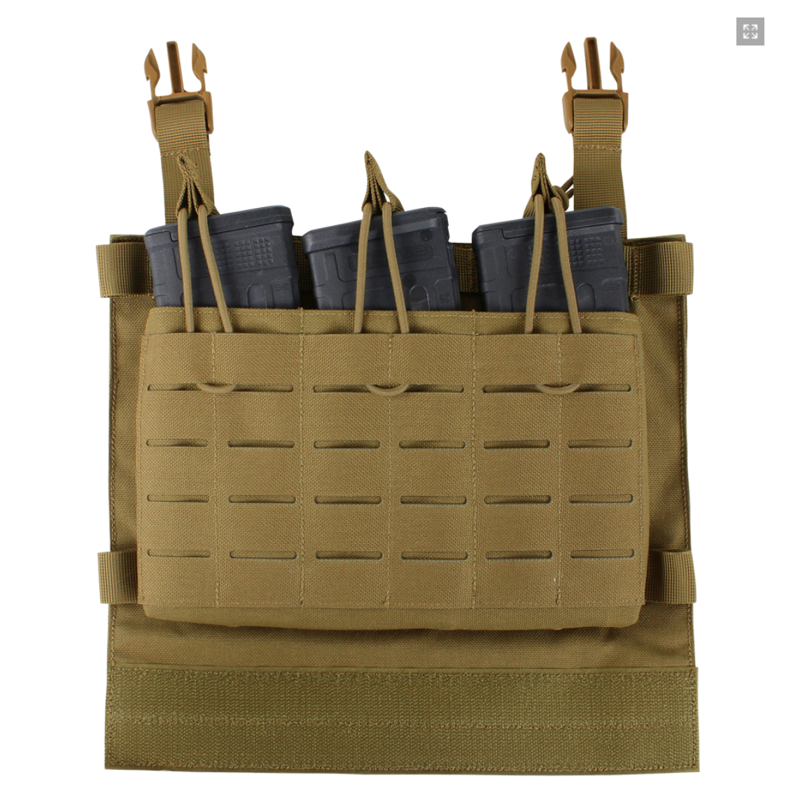 Condor LCS VAS Triple Mag Panel Coyote Brown-Tactical Source LLC