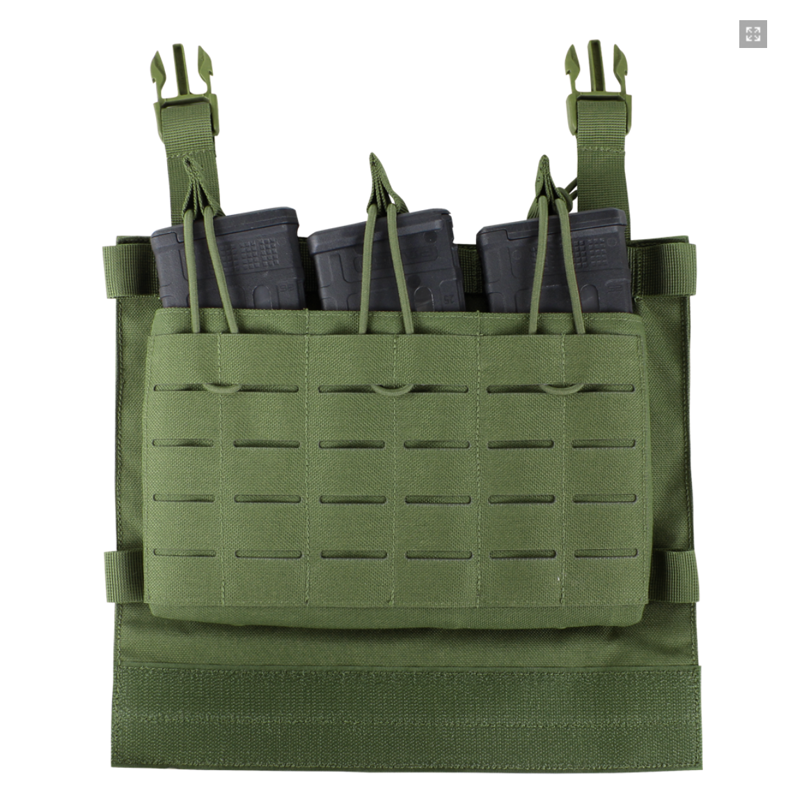 Condor LCS VAS Triple Mag Panel OD Green-Tactical Source LLC