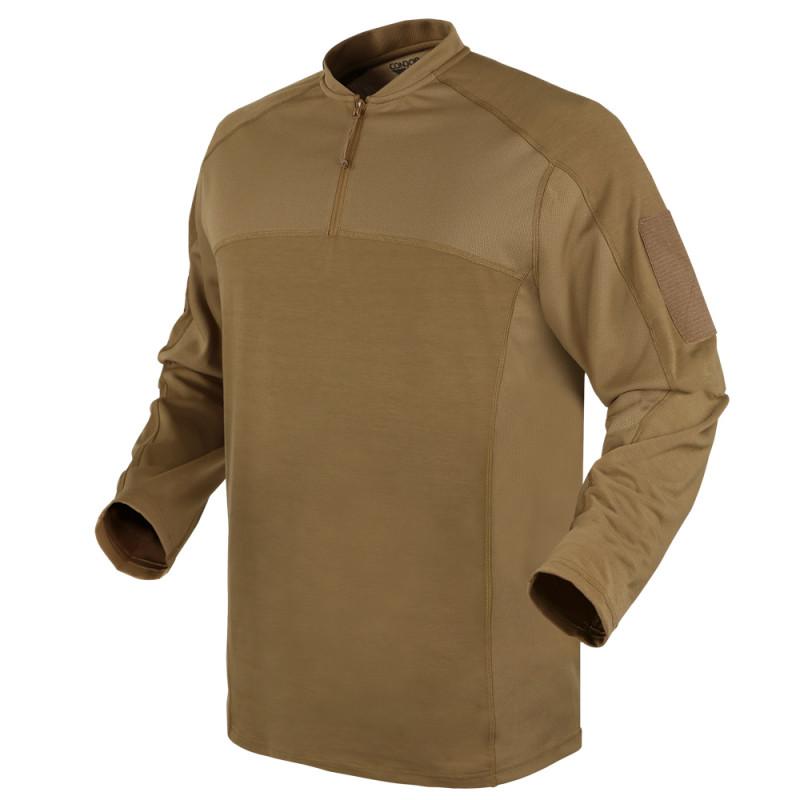 Condor Long Sleeve Trident Battle Top Tan-Tactical Source LLC