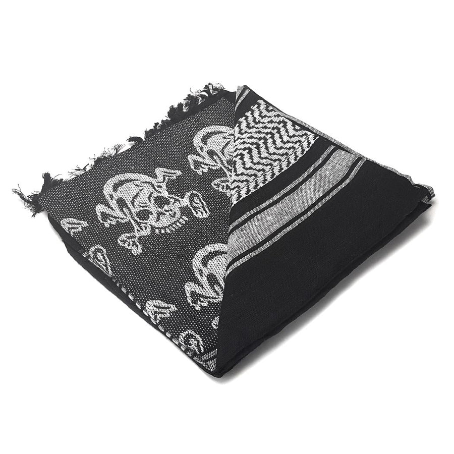 Condor Shemagh Skull - Tan Black-Tactical Source LLC