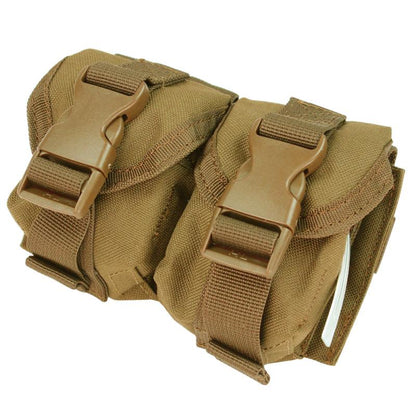 Condor Tactical MA14 MOLLE Modular Military Double Frag Grenade Pouch-Tactical Source LLC