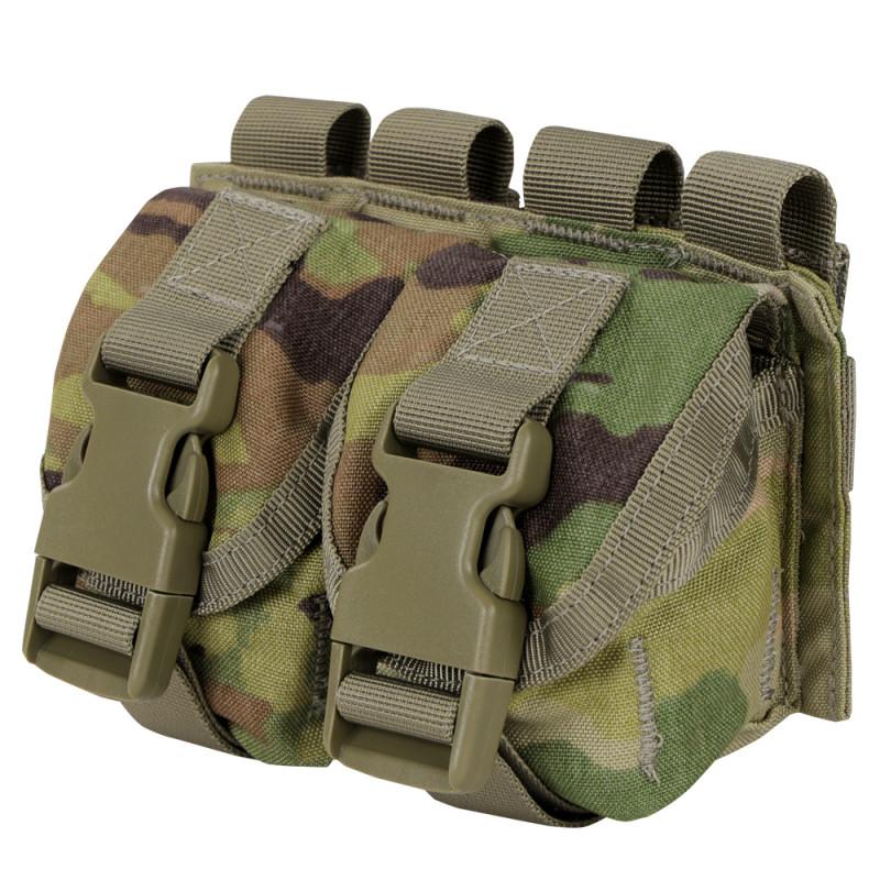Condor Tactical MA14 MOLLE Modular Military Double Frag Grenade Pouch-Tactical Source LLC