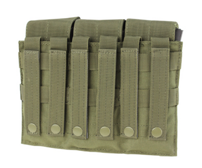 Condor Triple M4 Mag Pouch Black-Tactical Source LLC