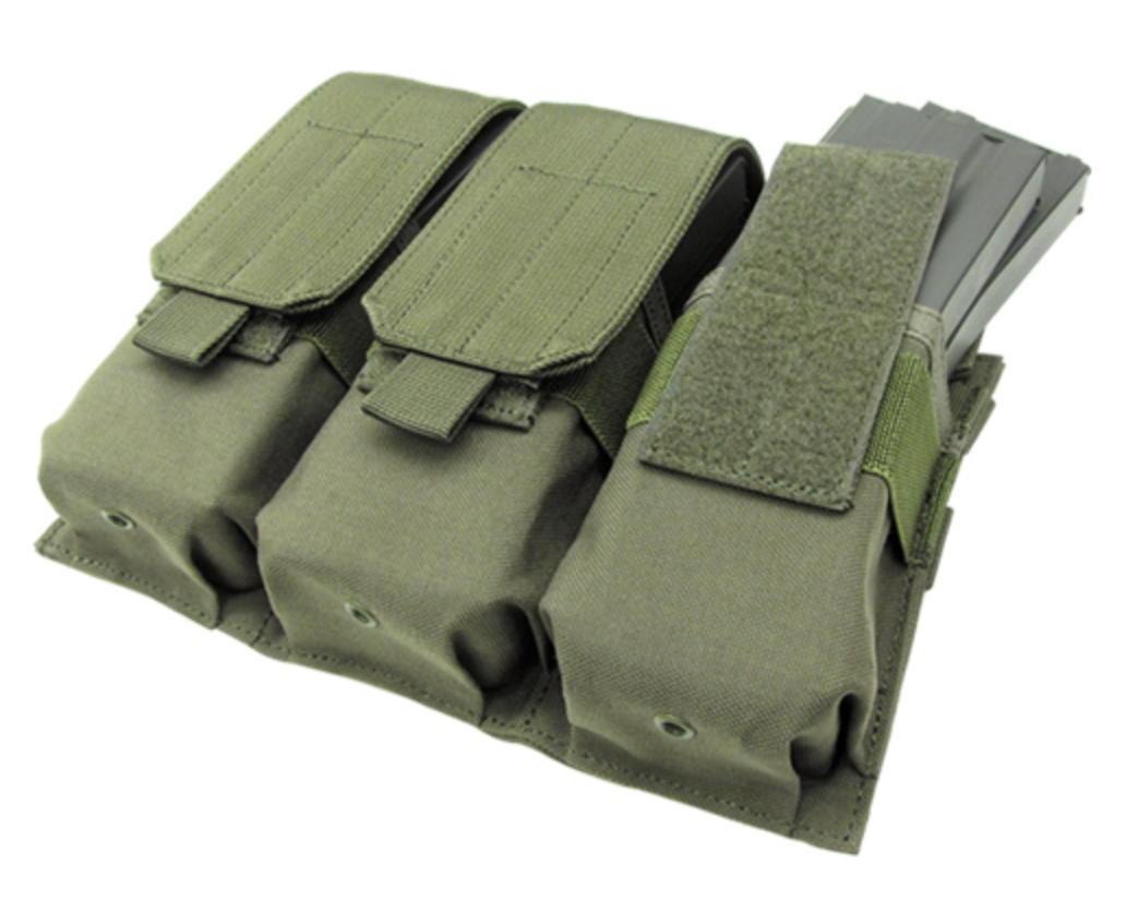 Condor Triple M4 Mag Pouch Black-Tactical Source LLC