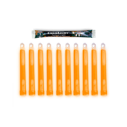 Cyalume ChemLight 6'' 10 Pack-Tactical Source LLC