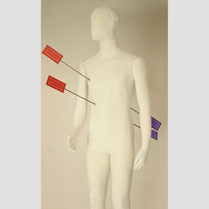 Dummies Unlimited Poly-Flex Forensic Mannequin-Tactical Source LLC