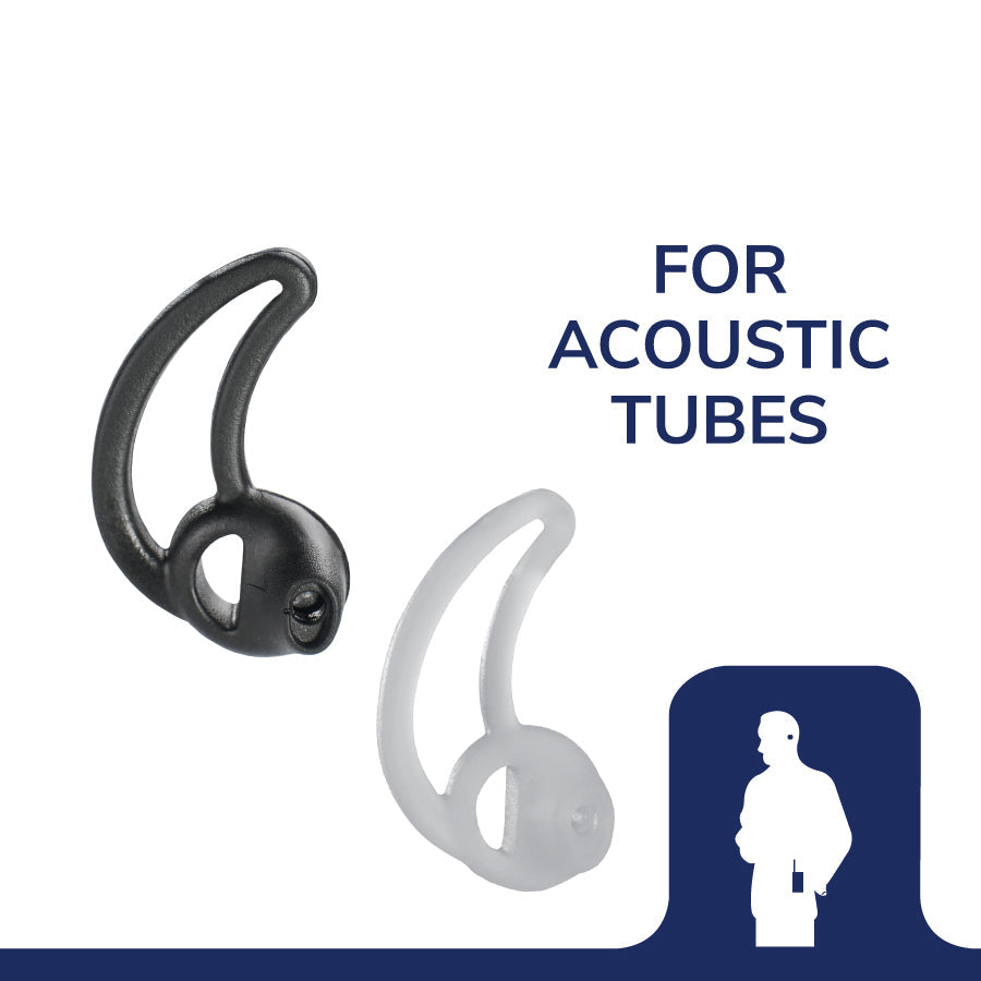 Earphone Connection Acoustic Tube Fin Ultra All Day Comfort Ear Tips-Tactical Source LLC