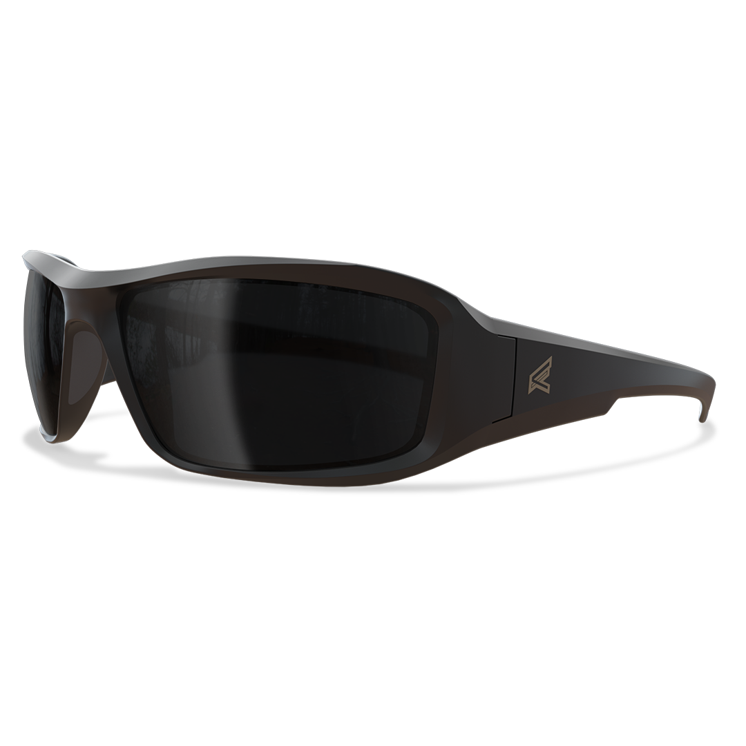 Edge Tactical Hamel Soft-Touch Matte Black Thin Temple Frame G-15 Vapor Shield Lens-Tactical Source LLC