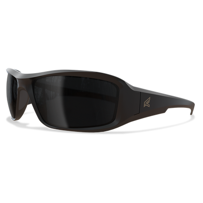 Edge Tactical Hamel Soft-Touch Matte Black Thin Temple Frame G-15 Vapor Shield Lens-Tactical Source LLC