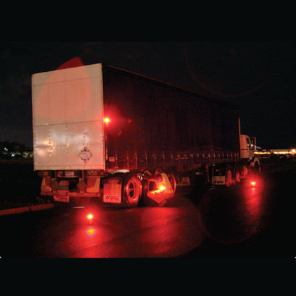 Eflare TF250 Safety Red Flashing with Torch Function and Rubber Base-Tactical Source LLC