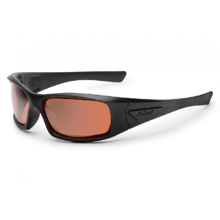 ESS 5B Sunglasses Black Frame Mirrored Copper Lenses-Tactical Source LLC