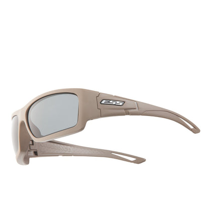 ESS Credence Sunglasses Terrain Tan Frame Smoke Gray Lens-Tactical Source LLC