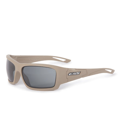 ESS Credence Sunglasses Terrain Tan Frame Smoke Gray Lens-Tactical Source LLC