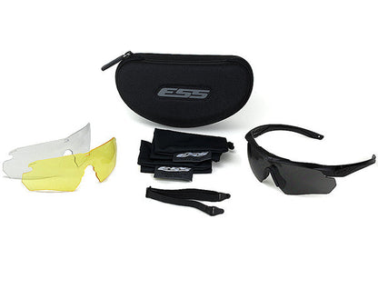 ESS Crossbow Eyewear Black Frame-Tactical Source LLC