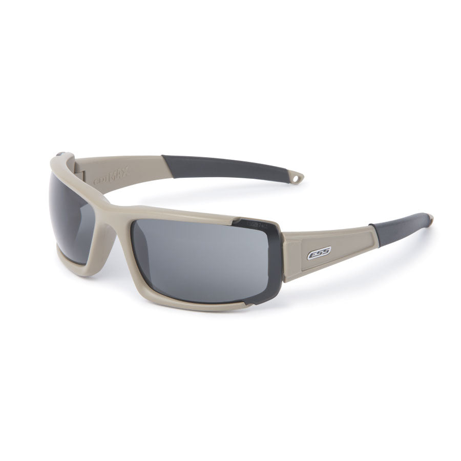 ESS Eye Pro CDI Max Terrain Tan Sunglasses Clear and Smoke Gray Lens-Tactical Source LLC
