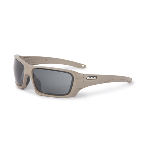 ESS Eyepro Rollbar Terrain Tan Smoke and Clear 2 Lens Kit-Tactical Source LLC