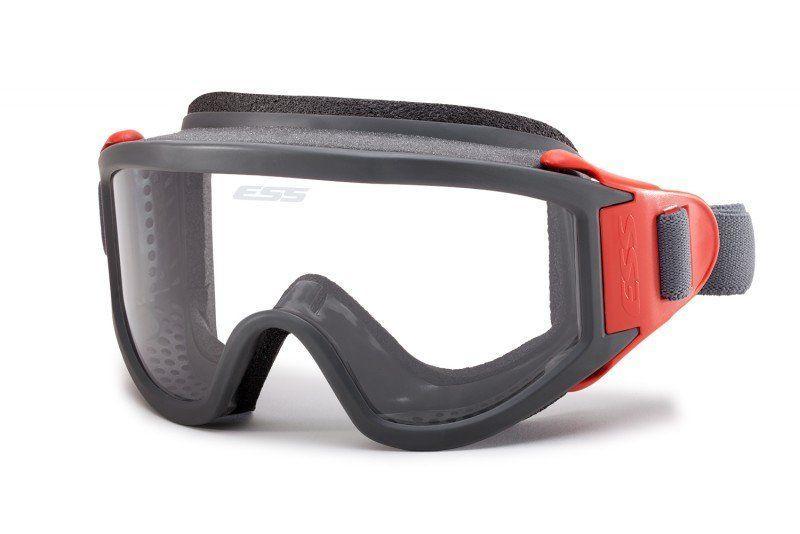 ESS X-Tricator Goggles Grey/Red-Tactical Source LLC