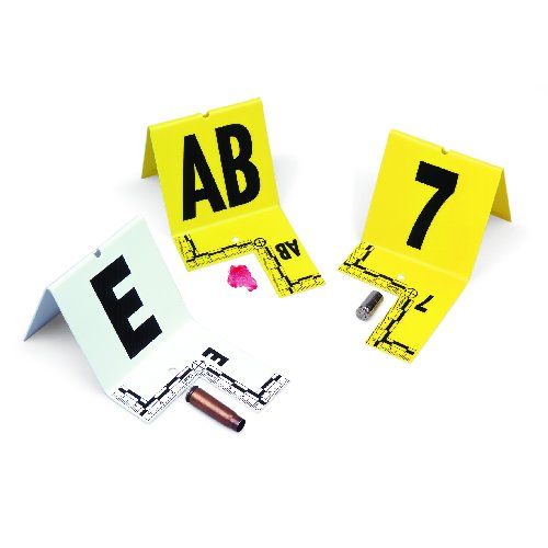 EVI-PAQ Cut-Out ID Tents Set Yellow-Tactical Source LLC