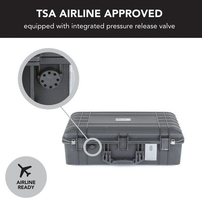 Evolution Gear 3750 Lite Series Hard Case in Black-Tactical Source LLC