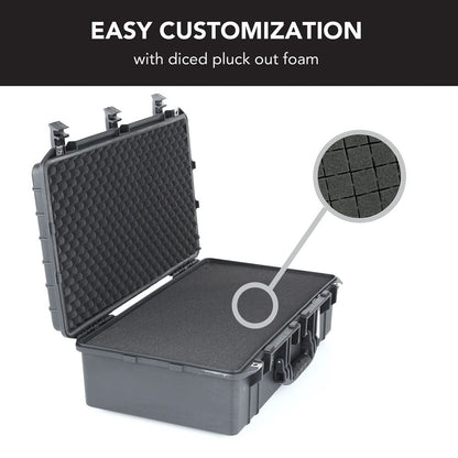 Evolution Gear 3750 Lite Series Hard Case in Black-Tactical Source LLC