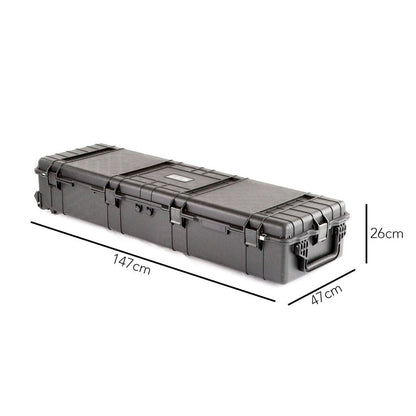 Evolution Gear Deep and Long Hard Telescope Case 2555 Black-Tactical Source LLC