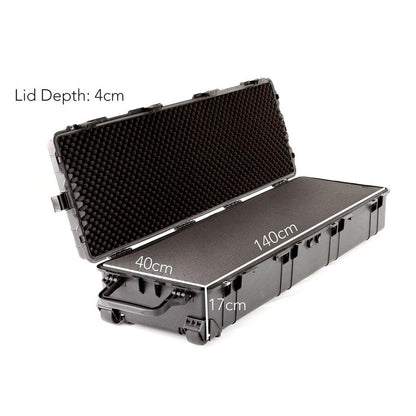 Evolution Gear Deep and Long Hard Telescope Case 2555 Black-Tactical Source LLC