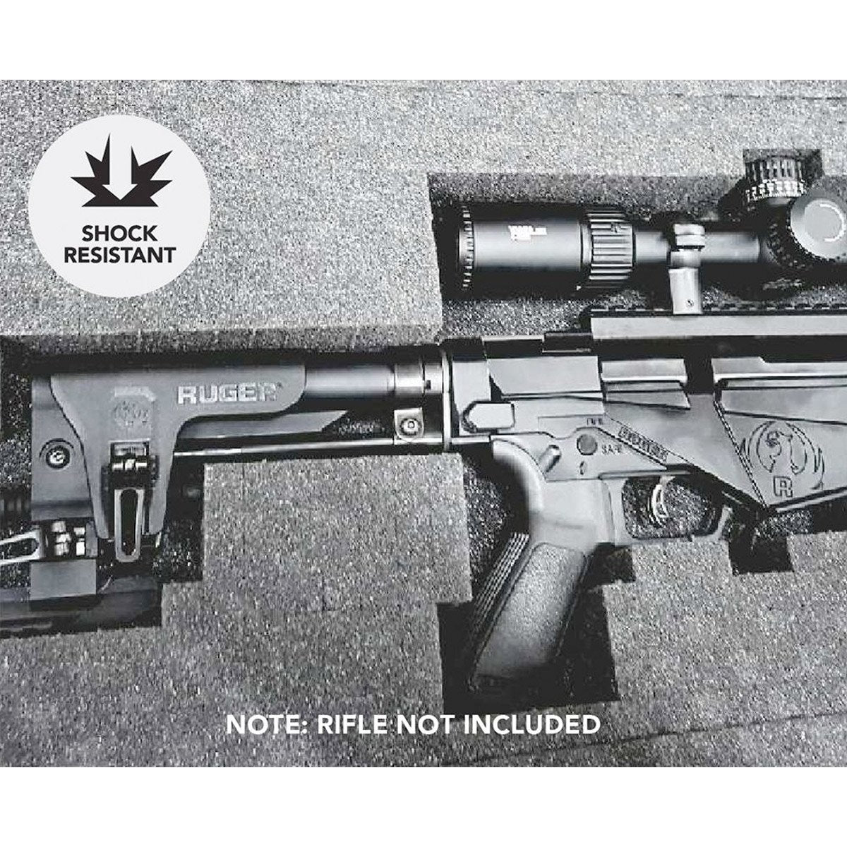 Evolution Gear HD Series Rifle Hard Gun Case XL 2540-Tactical Source LLC