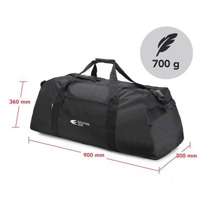 Evolution Gear Multipurpose Black Duffel Bag-Tactical Source LLC