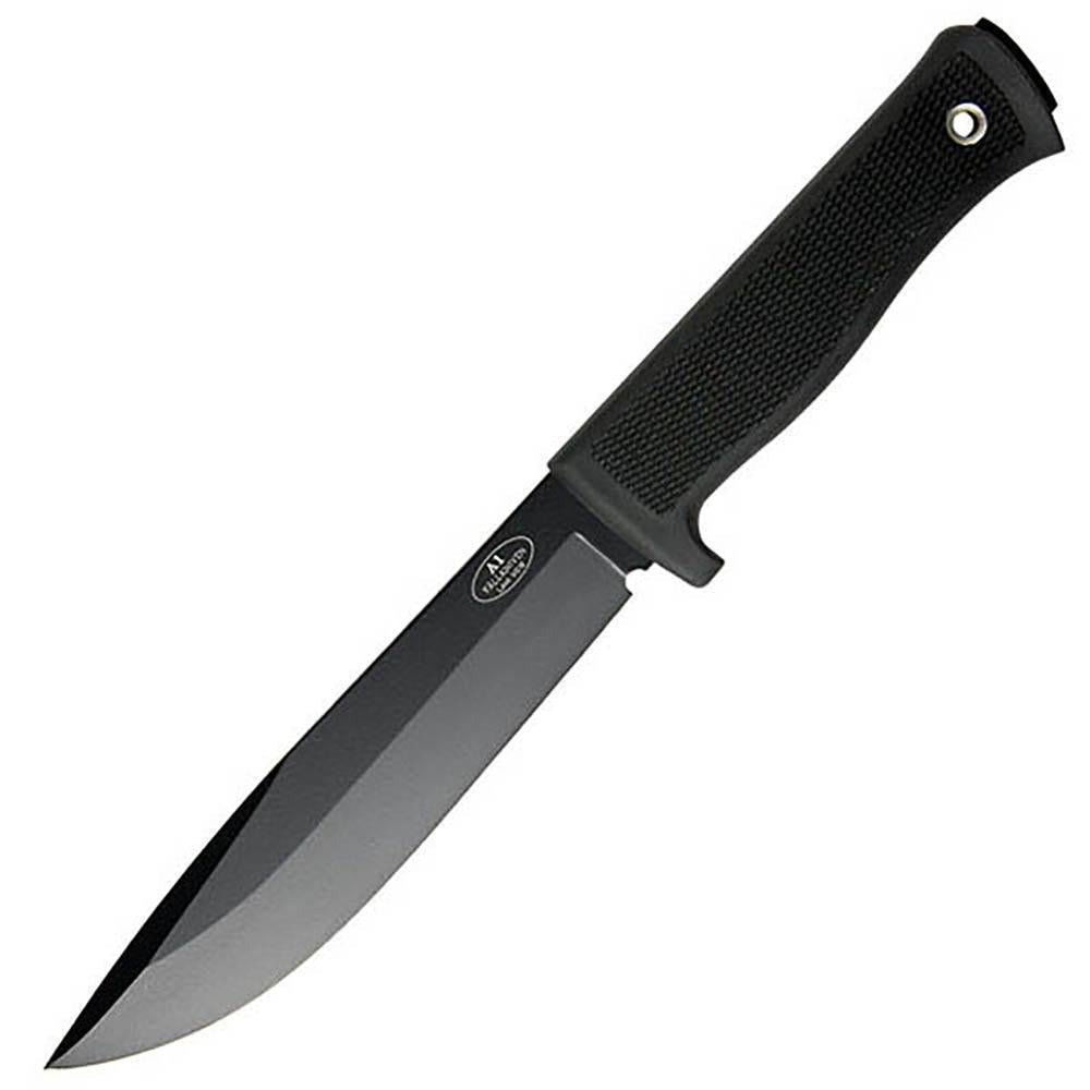 Fallkniven A1 Fixed Blade w/Kraton Handle Black Blade-Tactical Source LLC