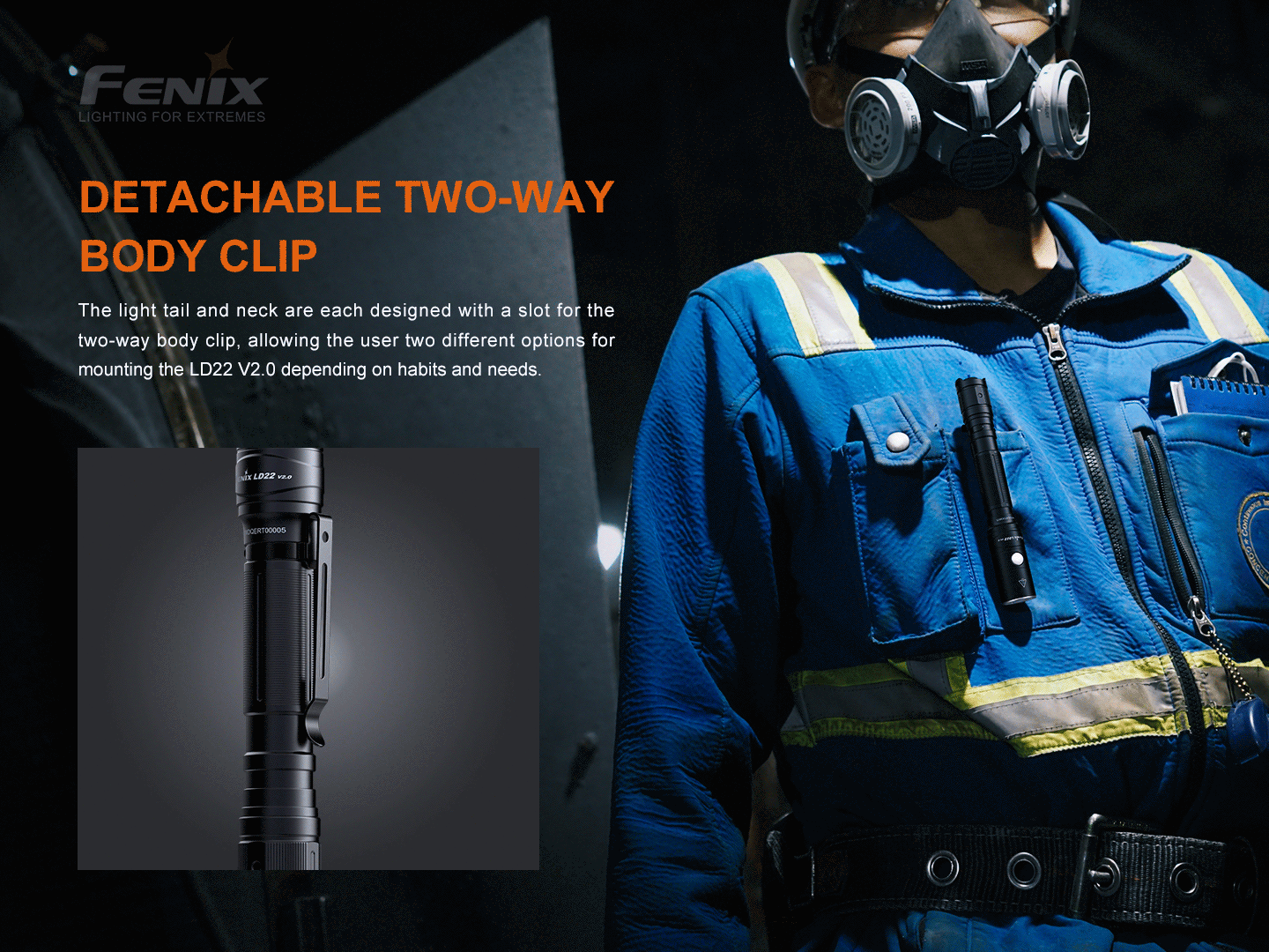 Fenix LD22 V2 Multi Use Flashlight-Tactical Source LLC