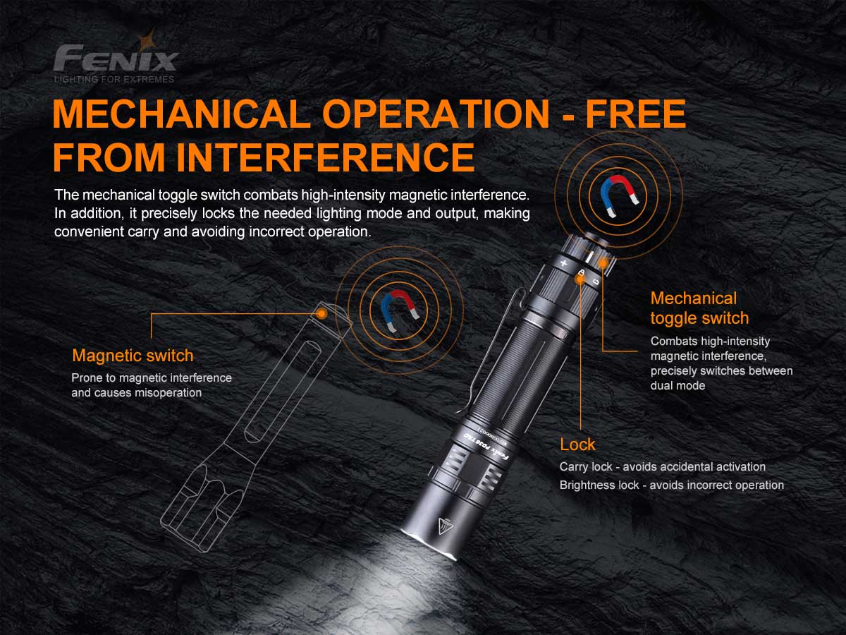 Fenix PD36 TAC 3000 Lumen Flashlight-Tactical Source LLC