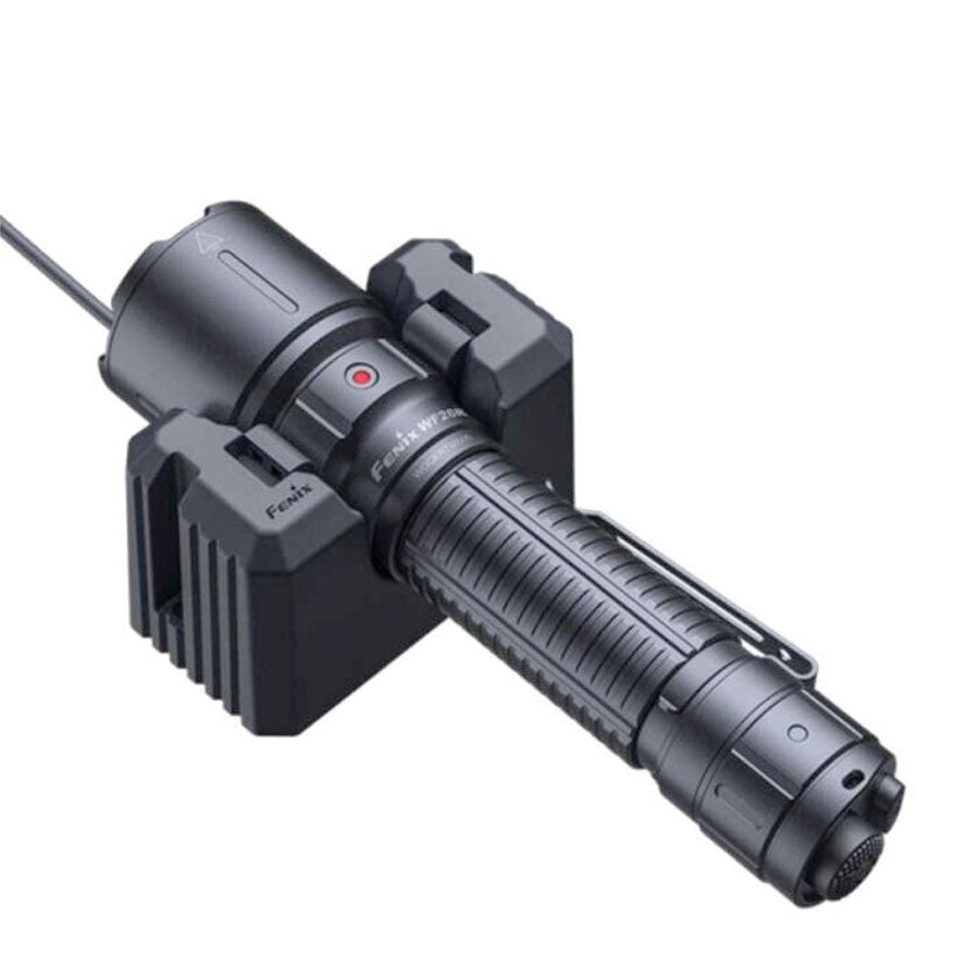 Fenix WF26R 3000 lumens 450m throw rechargeable torch with charging dock-Tactical Source LLC