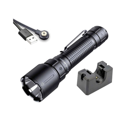 Fenix WF26R 3000 lumens 450m throw rechargeable torch with charging dock-Tactical Source LLC