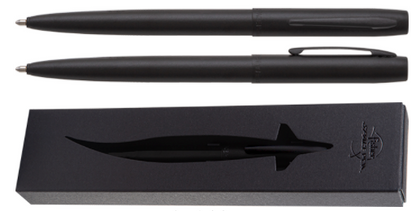 Fisher Space Pen M4B Black Military Cap-O-Matic Non Reflective Space Pen-Tactical Source LLC