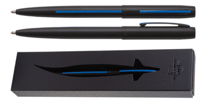 Fisher Space Pen M4BLEBL Non Reflective Matte Black Law Enforcement Cap-O-Matic Space Pen-Tactical Source LLC