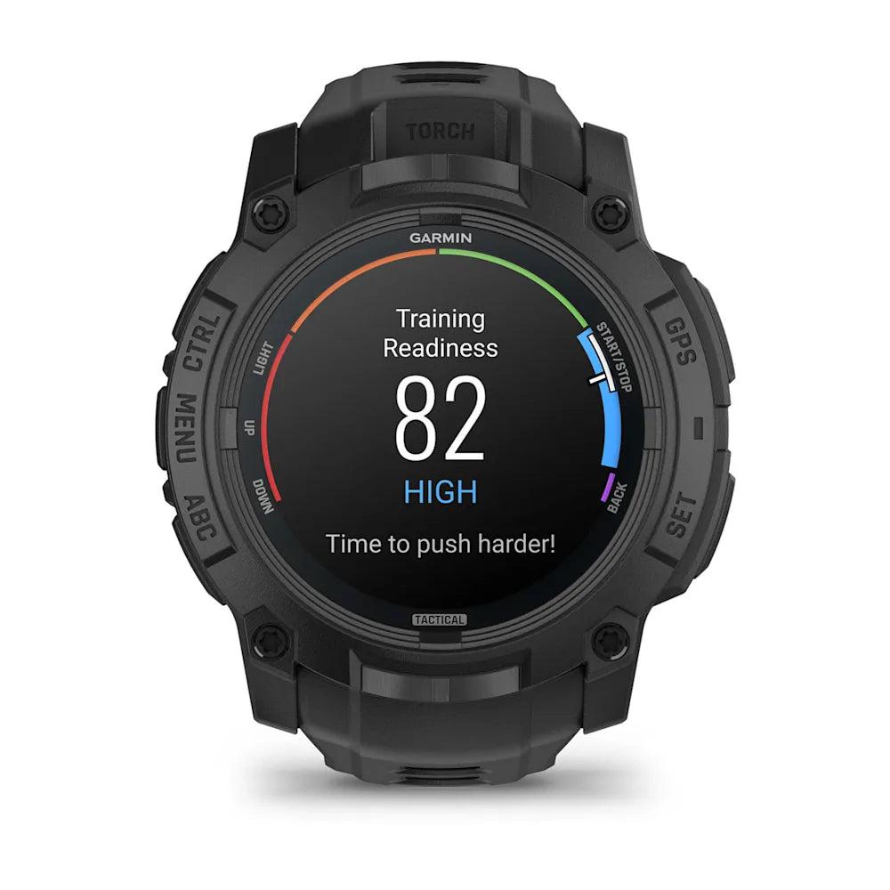 Garmin Instinct 3 Amoled Tactical Edition 50mm Black with Black Band-Tactical Source LLC