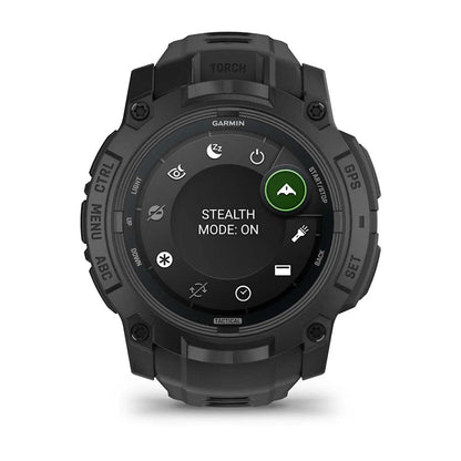 Garmin Instinct 3 Amoled Tactical Edition 50mm Black with Black Band-Tactical Source LLC