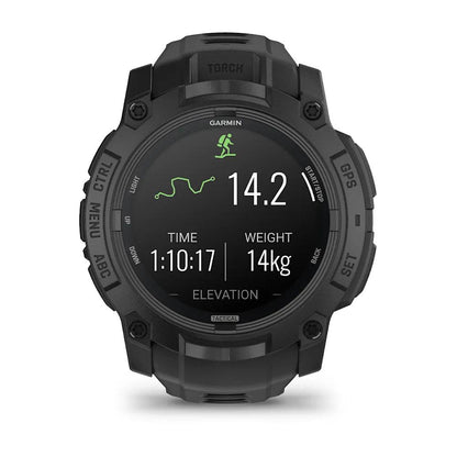 Garmin Instinct 3 Amoled Tactical Edition 50mm Black with Black Band-Tactical Source LLC