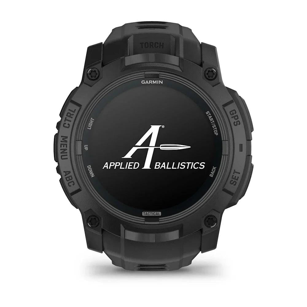 Garmin Instinct 3 Amoled Tactical Edition 50mm Black with Black Band-Tactical Source LLC
