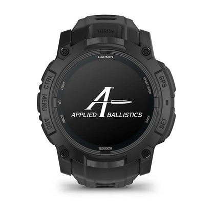 Garmin Instinct 3 Amoled Tactical Edition 50mm Black with Black Band-Tactical Source LLC