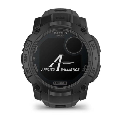 Garmin Instinct 3 Solar Tactical Edition Black with Black Band-Tactical Source LLC