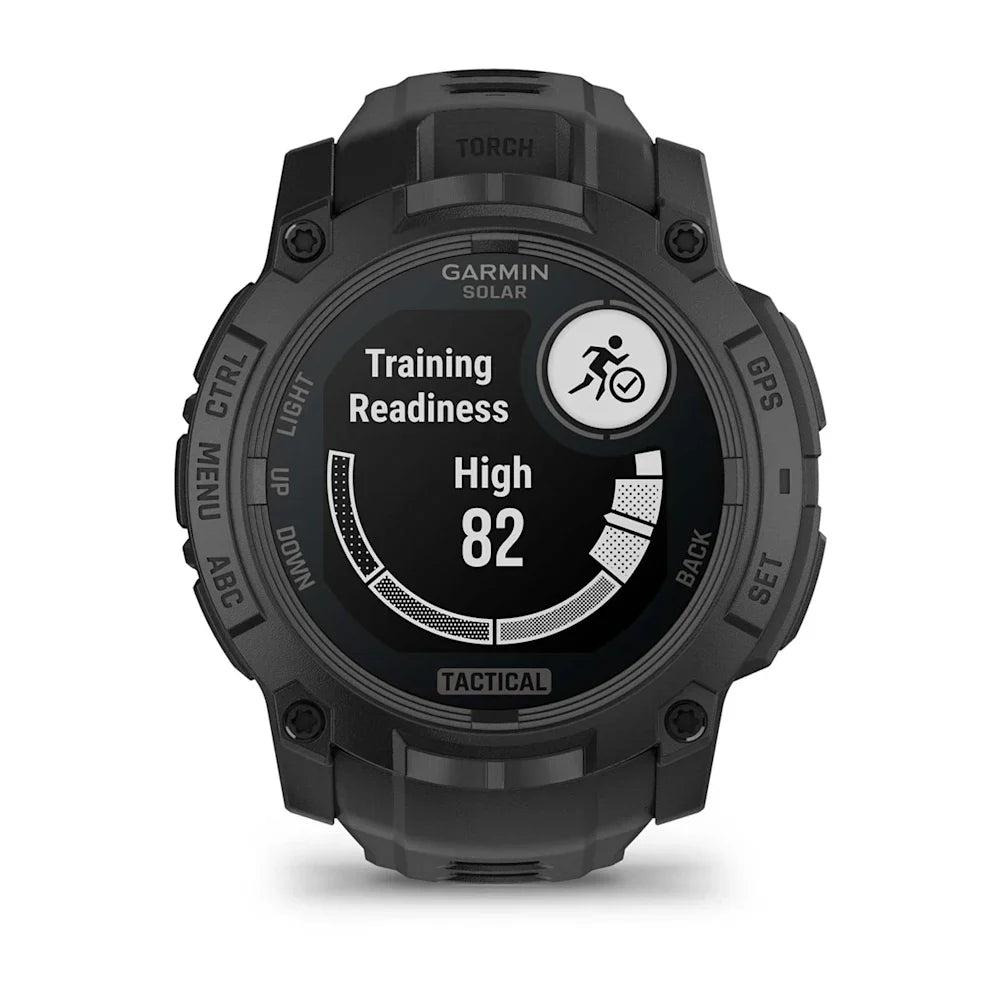 Garmin Instinct 3 Solar Tactical Edition Black with Black Band-Tactical Source LLC