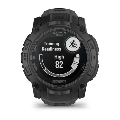 Garmin Instinct 3 Solar Tactical Edition Black with Black Band-Tactical Source LLC