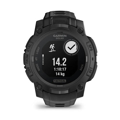 Garmin Instinct 3 Solar Tactical Edition Black with Black Band-Tactical Source LLC