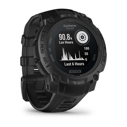 Garmin Instinct 3 Solar Tactical Edition Black with Black Band-Tactical Source LLC