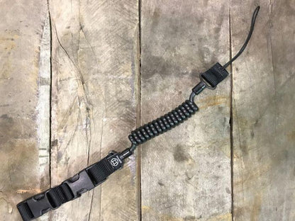 Gemtech Tactical Retention Lanyard Low Reflective Black-Tactical Source LLC