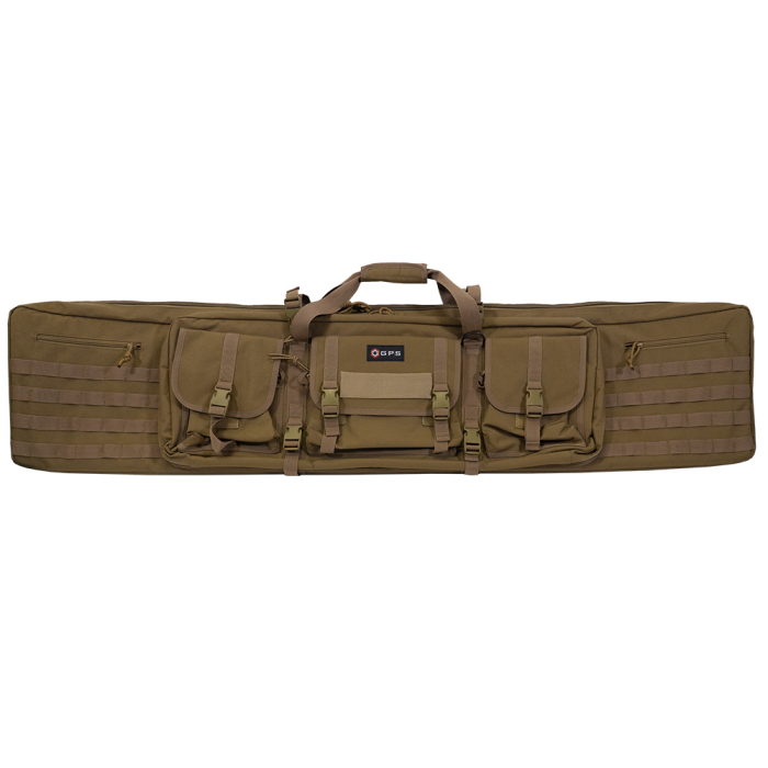 GPS Double Rifle Case 55 Inches-Tactical Source LLC