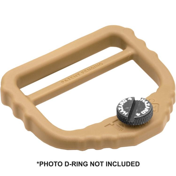 Hazard 4 1/4"-20 Knurled Slotted Camera Mount Screw-Tactical Source LLC