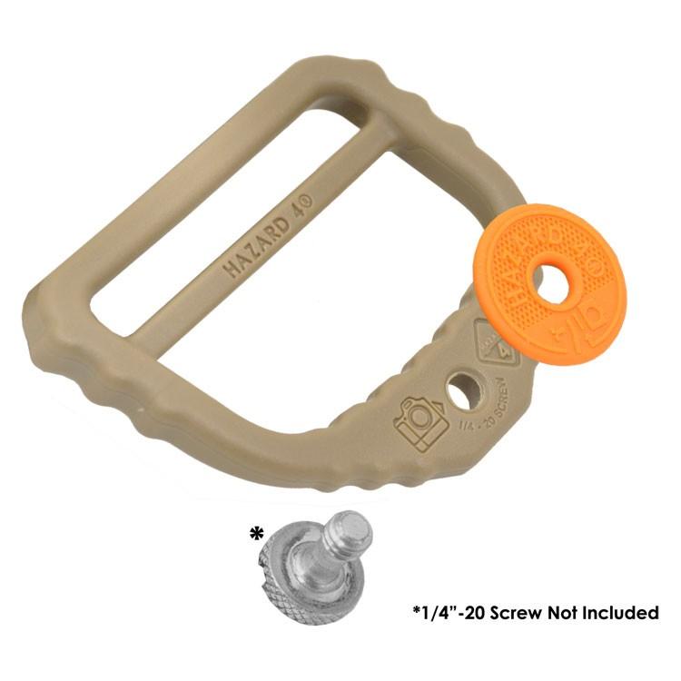Hazard 4 2" Camera D-Ring Strap Adapter Hardware-Tactical Source LLC
