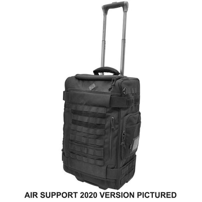 Hazard 4 Air Support V.2020 Rugged Rolling Carry-On Luggage Black-Tactical Source LLC